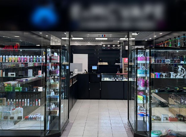 vitrine habillage